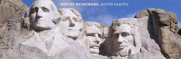 Gunung Rushmore, Dakota Selatan